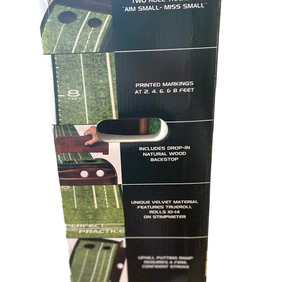 Perfect Practice Golf Putting Mat NWOT Standard Ball Return 9x6 ft. Putting Mat - Picture 3 of 5